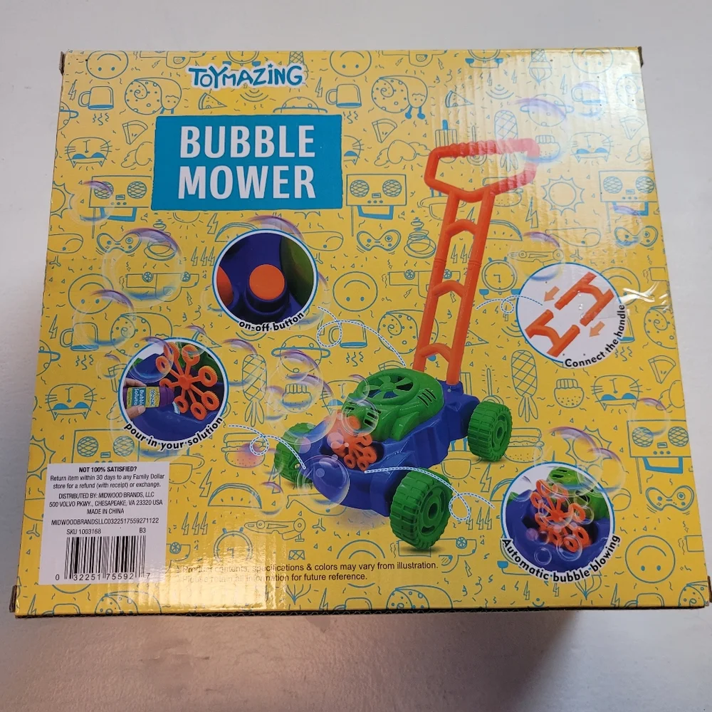 Toymazing Bubble Mower toy